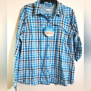 Womens Columbia Omni-Shade Top NWT